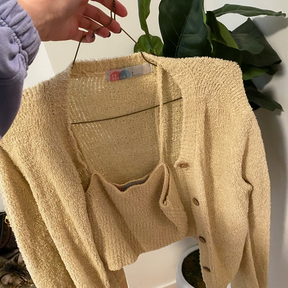 Freepeople beach sweater set